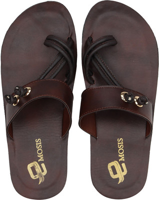 

Emosis Artistic Flip Flops, Brown