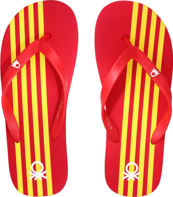 

United Colors of Benetton Flip Flops, Red