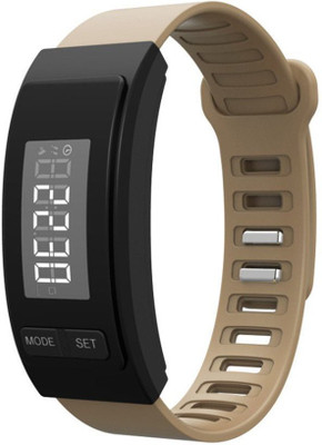 

RHONNIUM ™ Smart Wristbands H4 Run Step Watch Bracelet Pedometer Calorie Counter Digital LCD Walk Distance Sport Pedometer Fitness Tracker Parrot Green Smartwatch(Green Strap Free Size)