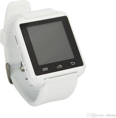 

Estar SAMSUNG U8 Smart Watch WHITE Smartwatch (WHITE Strap)WITH SUPPORTED APP FACEBOOK WHATSAAP BLUETOOTH SENCITIVE SCREEN TOUCH BLACK Smartwatch(White Strap FREE SIZE)