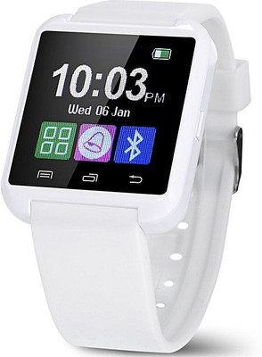

Estar Attitude U8 WHITE Plus for Android phone Bluetooth Red Smartwatch (WHITE Strap Regular) BLACK Smartwatch(White Strap FREE SIZE)
