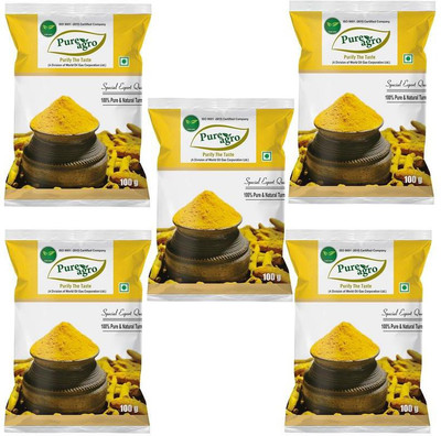 

Pure Agro Haldi(5 x 100 g)