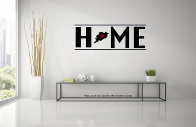 peacockirde 60 cm Odisha My Home Self Adhesive Sticker(Pack of 1)