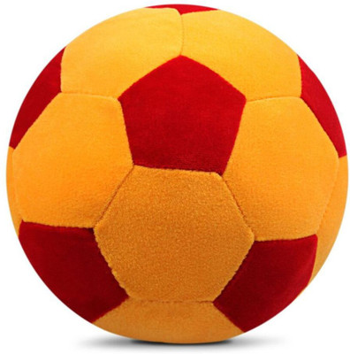 

Babique Stuffed Soft Toy Plush Ball Kids Birthday (YLWRD) - 26 cm(Yellow-Red)
