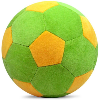 Babique Stuffed Soft Toy Plush Ball Kids Birthday (GRNYLW) - 26 cm(Green-Yellow)
