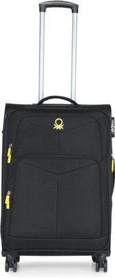 

United Colors of Benetton Soft Luggage Strolly Check-in Luggage -  inch(Black