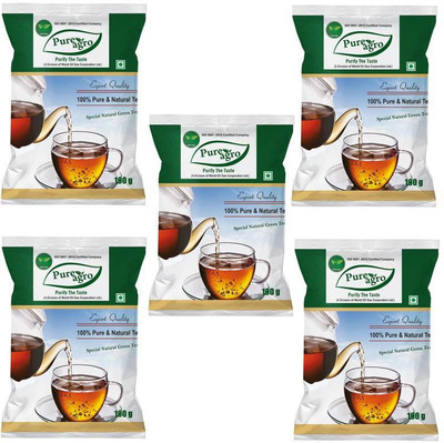 

Pure Agro Green Tea Lime Green Tea(500 g, Pouch)