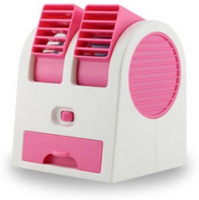 

CRETO latest min cooler high speed specially design for summers k00 USB Fan(light pink)