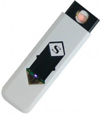 

Whinsy Flameless Rechargeable Electronic USB Cigarette Lighter lc102 Cigarette Lighter(White)
