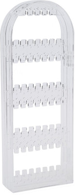 

Lifestyle-You Earring organiser Holds upto 144 Pairs of earrings Holds upto 144 Pairs of earrings Vanity Box(Clear)