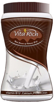 VITARICH Whey Protein Powder with 100% Vegeterian Source of Vitamin B12 - Chocolate Flavor(200 g) available at flipkart for Rs.340