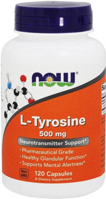 

Now Foods L-Tyrosine 500 mg - 120 Nos(120 No)