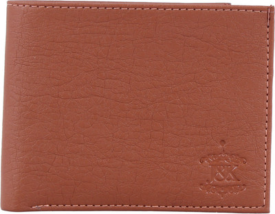

Roseberries Men Tan Artificial Leather Wallet(7 Card Slots)