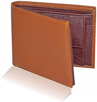 

Forester Men Tan Artificial Leather Wallet(10 Card Slots), Tan-brown