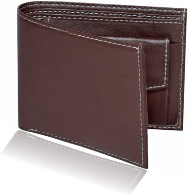 

Adam Zac Men Brown Genuine Leather Wallet(4 Card Slots)