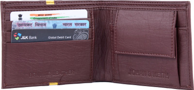 

skkfashion Men Yellow, Brown Artificial Leather Wallet(3 Card Slots), Brown;yellow
