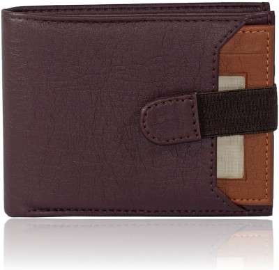 

ZEEBROS Men Casual Brown Artificial Leather Wallet(7 Card Slots), Brown-tan