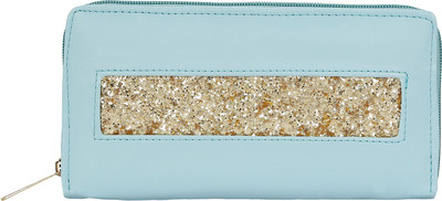 

Bagclan Women Formal Blue Artificial Leather Wallet(4 Card Slots)
