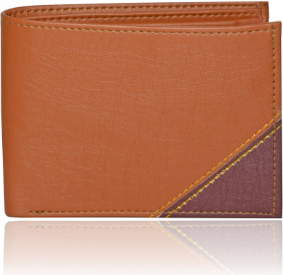 

Huntsman Men Tan Artificial Leather Wallet(5 Card Slots), Tan-brown