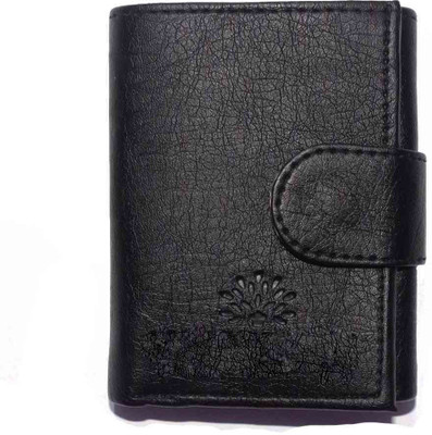 

NIetz Men Black Genuine Leather Wallet(6 Card Slots)