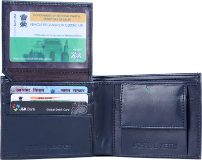 

pocket bazar Boys Blue Artificial Leather Wallet(5 Card Slots)