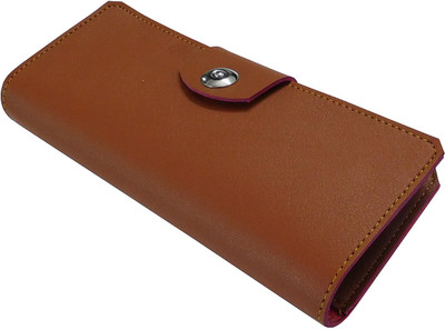 

SN LOUIS Women Casual Tan Artificial Leather Wallet(9 Card Slots)
