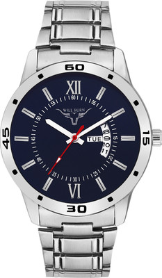 

WILL HORN WH-8116 Awesome Blue Day & Date Series Watch - For Men