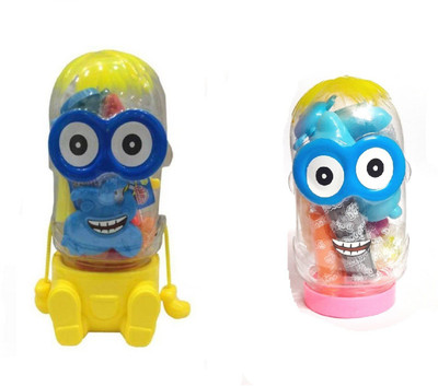 

GOODS FOR ALL GFA 2 MINIONS CLAY COMBO ( 14 CLAY AND 3 MOLDS + 9 CLAY AND 3 MOLDS)