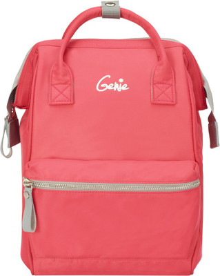 Genie Stun 14 L Backpack(Pink), Peach