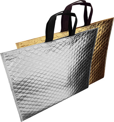 

Majik Return Gifts Bags For Kids / Return Gifts For Birthday Party (set of 2 Pcs) Waterproof Multipurpose Bag(Gold, Silver, 10 L)