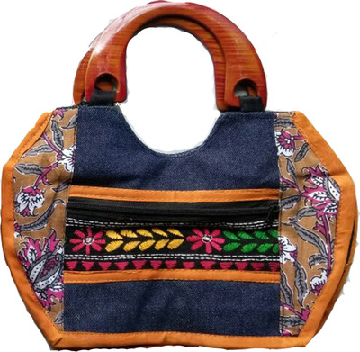 

made in santiniketan Baha-Bags Multipurpose Bag(Multicolor, 5 inch)