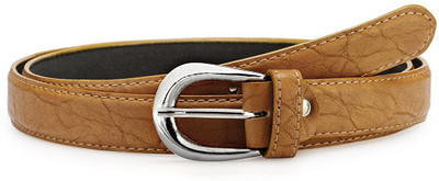 

Verceys Women Casual Tan, Brown Genuine Leather Belt, Brown;tan