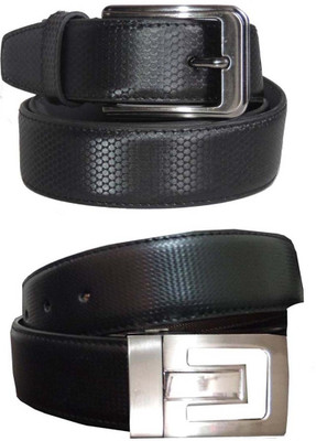 

Sulit Men Black Genuine Leather Belt