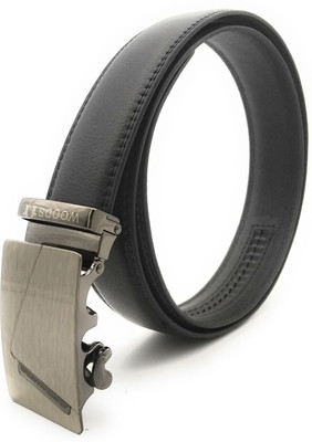 

Satyam Kraft Men Black Artificial Leather Belt