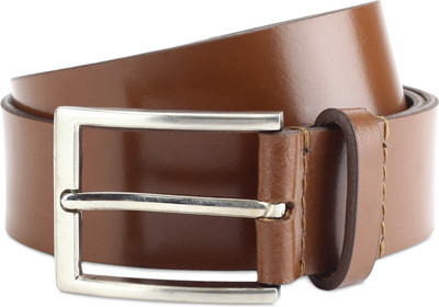 

Provogue Men Brown Genuine Leather Belt, Tan
