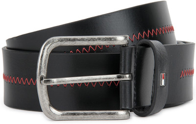 

Tommy Hilfiger Men Casual Black Genuine Leather Belt