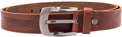

Kara Men Casual, Formal Tan Genuine Leather Belt