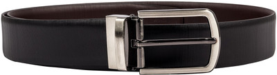 

Kara Men Casual, Formal Black, Brown Genuine Leather Reversible Belt