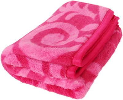 

Thosh Baby Products Floral  Blanket(Polyester, Pink