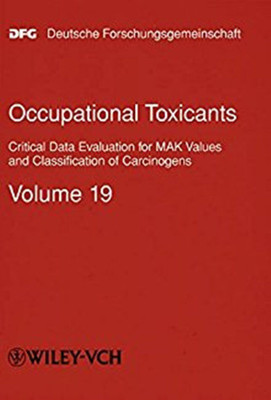 Occupational Toxicants: v. 19(English, Hardcover, unknown)