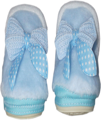 

Hafeela hafi901 Booties(Toe to Heel Length - 13 cm Blue)