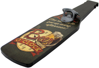

Tootpado HNKc117 Wall Mounted Wooden Bottle Opener O'Clock - (HNKc117) Bottle Opener