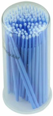 

nadeco Micro Disposable Brushes For Eyelash Extension ( Blue )(Pack of 1)