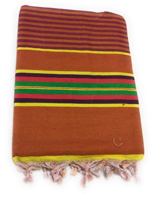Cotton colors Multicolor Cotton Dhurrie(5 ft,  X 8 ft, Rectangle)