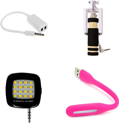 

MINIFOX Usb Light, Selfie, Selfie Light, Splitter Combo Set