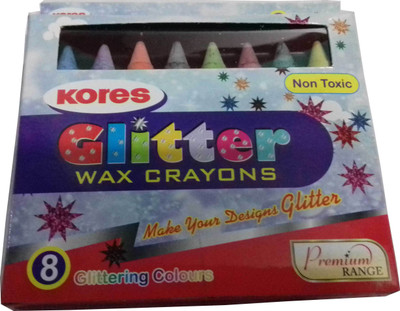 

Kores wax Crayons(Set of 5, Multicolor)