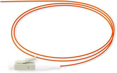 

Molex Fiber Pigtail LC MM OM2 Network Cable(Compatible with Networking, Orange)