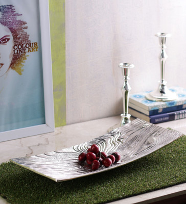 

SWHF Aluminium Decorative Platter(Silver)