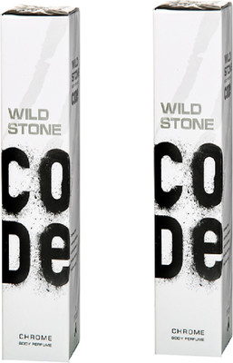 

Wild Stone Code Chrome Body Spray - For Men(120 ml, Pack of 2)