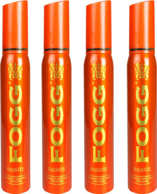 

Fogg RADIATE DEODORANT 120 ML Deodorant Spray - For Women(120 ml, Pack of 4)